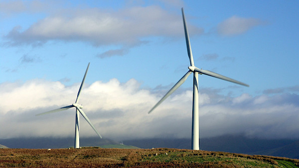 Photo of wind turbines