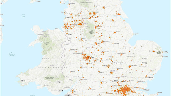 Heat Zone Map of the UK