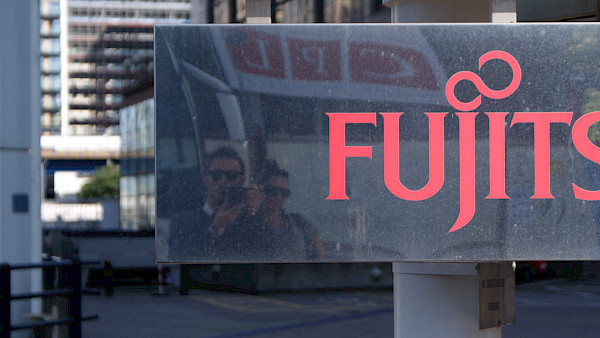 Fujitsu sign