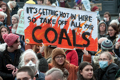 It's getting hot in here so take off all your coals - banner