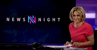 Emily Maitlis on BBC Newsnight