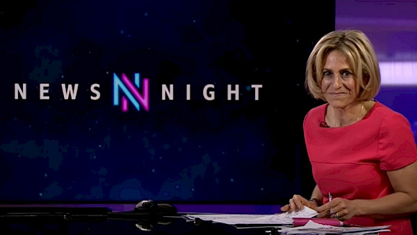 Emily Maitlis on BBC Newsnight