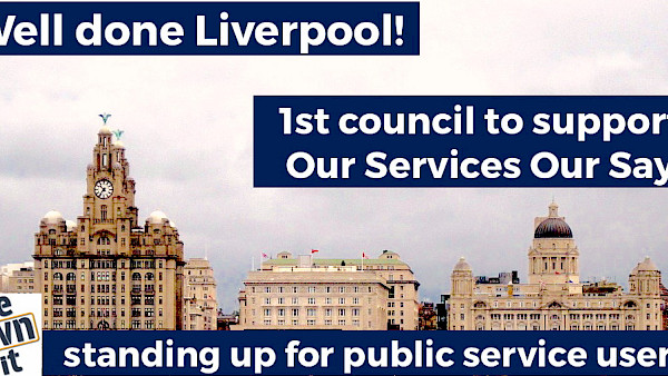 Well done Liverpool! 1st council to support Our Services Our Say