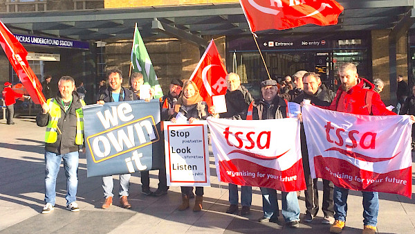 Kings Cross station demo, Friday March 4th