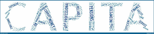 Capita wordcloud, based on polling