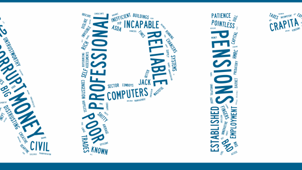 Capita wordcloud, based on polling