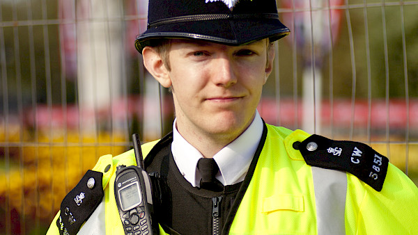 Photo of a policeman