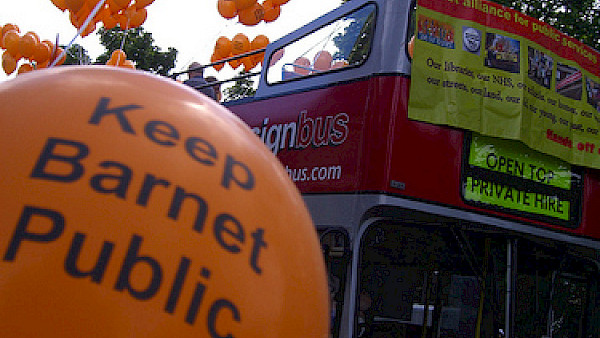 Protest in Barnet