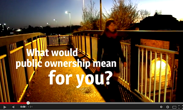 YouTube video screenshot 'What would public ownership do for you?'