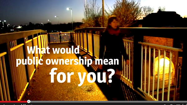 YouTube video screenshot 'What would public ownership do for you?'