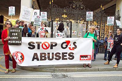 G4S protest in 2013