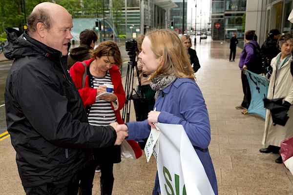 Cat Hobbs meeting Rupert Soames