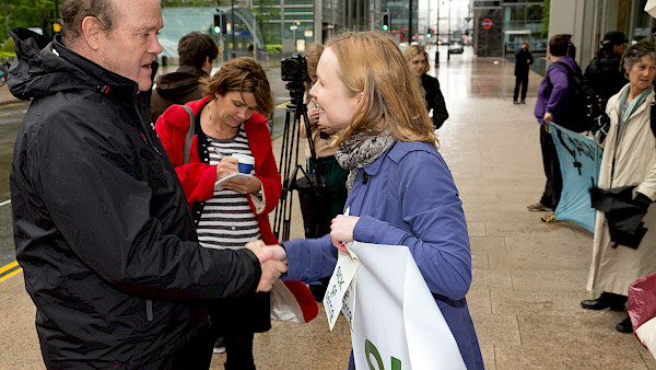 Cat Hobbs meeting Rupert Soames