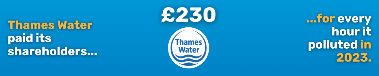 Thames Water paid its shareholders £230 for every hour it polluted in 2023