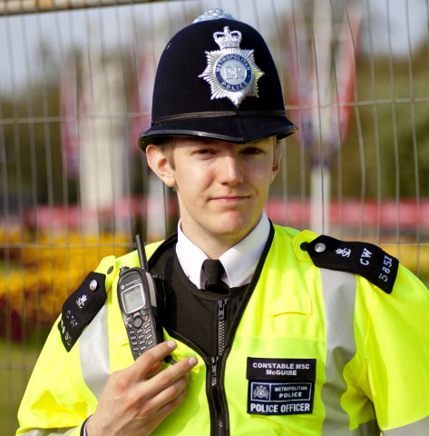 Photo of a policeman