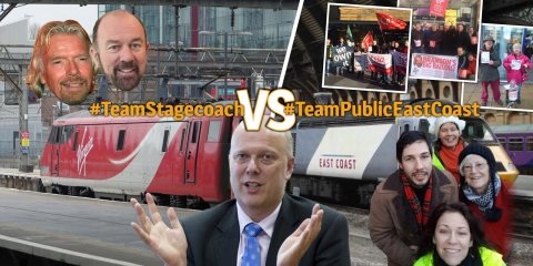 #TeamStagecoach vs #TeamPublicEastCoast