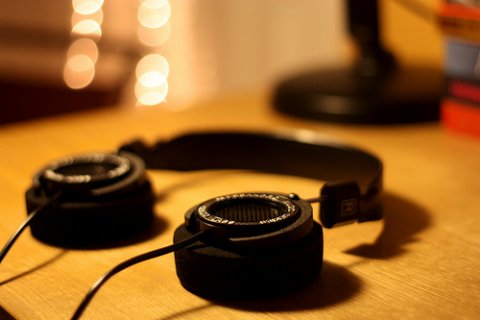 Photo of headphones