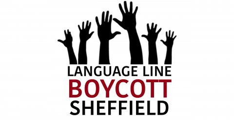 Language Line boycott Sheffield