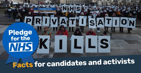 Pledge for the NHS: key facts for candidates and activists