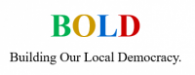 BUILDING OUR LOCAL DEMOCRACY - Bold rochdale's logo