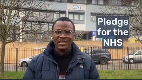 Pledge for the NHS